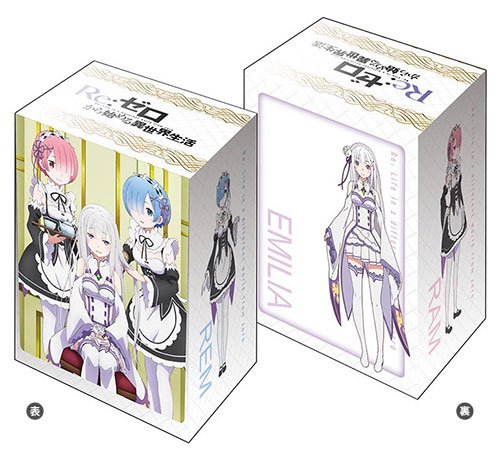 未開封デッキホルダー12個セット　RE:⁠ゼロから始める異世界生活　エミリア Amazon.co.jp: 【シュリンク付き BOX】 ヴアイスシュバルツ